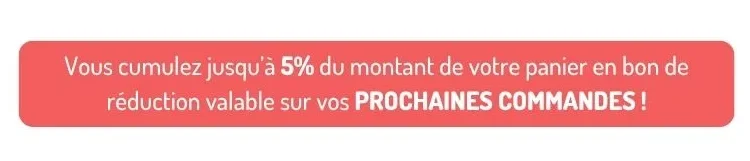 Cumulez jusqu'à 5 pourcents